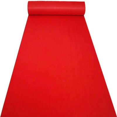 ALFOMBRAS IBERIA Alfombra Roja Moqueta por Metros Perfecta para Decoracion Pasillo, Bodas, Eventos Moqueta Ferial disponible en Varias Medidas ALFOMBRAS IBERIA Alfombra Roja Moqueta por Metros Perfecta para Decoracion Pasillo, Bodas, Eventos Moqueta Ferial disponible en Varias Medidas