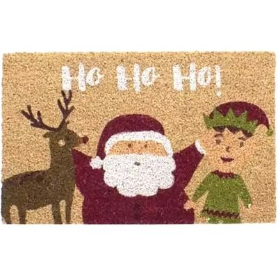 Ninguno Felpudo de Navidad PLUS HOME con Fibra de Coco Natural - 60x40x1.50cm Ninguno Felpudo de Navidad PLUS HOME con Fibra de Coco Natural - 60x40x1.50cm