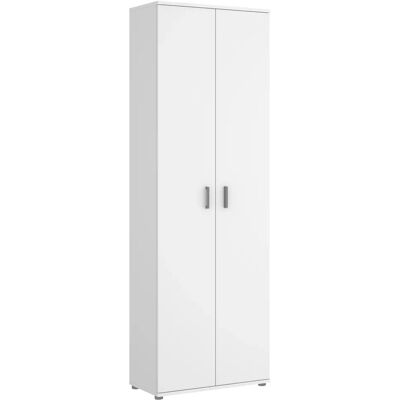 Ninguno Dekit Armario Zapatero Multiusos 2 Puertas y 6 Estantes 190x61x35 Cm - FIT Ninguno Dekit Armario Zapatero Multiusos 2 Puertas y 6 Estantes 190x61x35 Cm - FIT