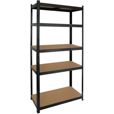 Ninguno Estanteria Metálica Galvanizada Negra 875kg 5 Baldas 180x90x40cm Ordenacion y Almacenaje del Hogar Fácil Instalación Sin Tornillos Resistente y Duradera Ninguno Estanteria Metálica Galvanizada Negra 875kg 5 Baldas 180x90x40cm Ordenacion y Almacenaje del Hogar Fácil Instalación Sin Tornillos Resistente y Duradera