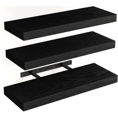 NONE Baldas Pared, Estantería de Pared de 3 Niveles, Estante Pared de Madera, para Dormitorio, salon ,Sala de Estar, baño ,Estudio, la Sala de Estar, la Oficina en el Hogar NONE Baldas Pared, Estantería de Pared de 3 Niveles, Estante Pared de Madera, para Dormitorio, salon ,Sala de Estar, baño ,Estudio, la Sala de Estar, la Oficina en el Hogar
