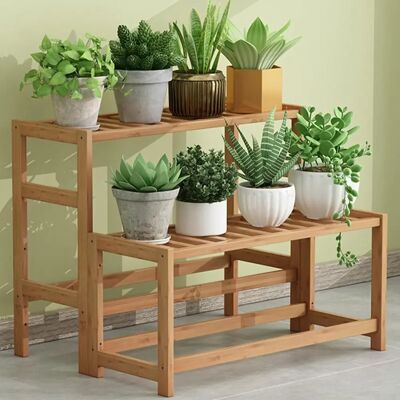 Ninguno Estante para plantas s, soporte para plantas con escalera Soporte para maceta escalonado Organizador De Balcón De Jardín De Madera De 2 /3Niveles, Estantería para Balcón, Estante De Exhibición Ninguno Estante para plantas s, soporte para plantas con escalera Soporte para maceta escalonado Organizador De Balcón De Jardín De Madera De 2 /3Niveles, Estantería para Balcón, Estante De Exhibición