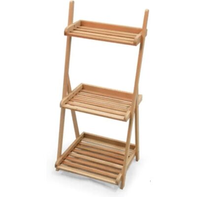 Ninguno MIRAMAX-Estantería de Madera 3 Niveles, Estantería Multiusos con 3 Baldas 41 x 37 x 92,5 cm Ninguno MIRAMAX-Estantería de Madera 3 Niveles, Estantería Multiusos con 3 Baldas 41 x 37 x 92,5 cm