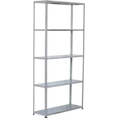 7H SEVEN HOUSE Estantería Modular Metálica SteelSmart con 5 Baldas 200kg 180x30x90cm 7house 7H SEVEN HOUSE Estantería Modular Metálica SteelSmart con 5 Baldas 200kg 180x30x90cm 7house