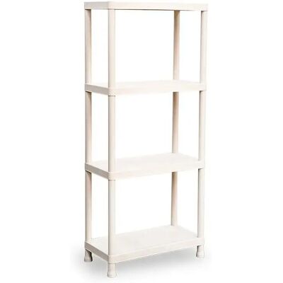 PLASTIC FORTE Estantería de Plástico Negro/Beige con 3/4/5 Baldas – Polipropileno PP, Varias Medidas (95x60x30 cm / 140x60x30 cm / 180x60x30 cm) – Ideal para Garaje, Cocina, Despensa, Terraza, Oficina y Trastero PLASTIC FORTE Estantería de Plástico Negro/Beige con 3/4/5 Baldas – Polipropileno PP, Varias Medidas (95x60x30 cm / 140x60x30 cm / 180x60x30 cm) – Ideal para Garaje, Cocina, Despensa, Terraza, Oficina y Trastero