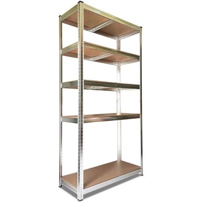 Estantería Metálica Galvanizada Nyana Home 875kg 5 Baldas 180x90x40cm Estantería Metálica Galvanizada Nyana Home 875kg 5 Baldas 180x90x40cm