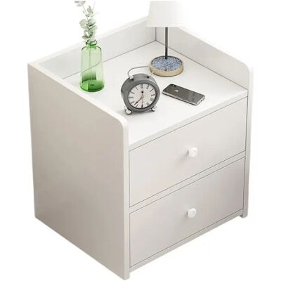 Ninguno Mesita de noche moderna de madera con 1 o 2 o 3 cajones, ,MESILLA mesita de noche para dormitorio, mesita de noche pequeña para café, mesa de té lateral, gabinete de almacenamiento de Ninguno Mesita de noche moderna de madera con 1 o 2 o 3 cajones, ,MESILLA mesita de noche para dormitorio, mesita de noche pequeña para café, mesa de té lateral, gabinete de almacenamiento de