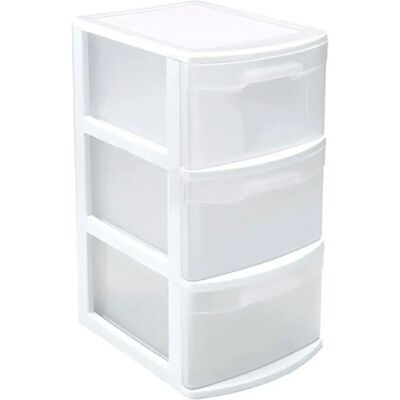 Ninguno Cajonera de Almacenamiento "Tamesis" con 4 cajones, Torre de almacenamiento multiusos para oficina, hogar, escuela, etc. 78 x 28,5 x 39 cm. Color Blanco. Ninguno Cajonera de Almacenamiento "Tamesis" con 4 cajones, Torre de almacenamiento multiusos para oficina, hogar, escuela, etc. 78 x 28,5 x 39 cm. Color Blanco.
