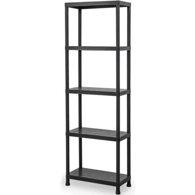 Ninguno Estantería de Plástico de 4/5 Baldas, para Garaje, Cocina, Despensa, Terraza, Oficina - Ninguno Estantería de Plástico de 4/5 Baldas, para Garaje, Cocina, Despensa, Terraza, Oficina -