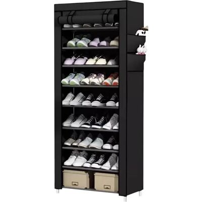 Ninguno Zapatero Mikomika con 10 Niveles para Almacenar y Organizar Hasta 30 Pares de Zapatos con Funda a Prueba de Polvo (58 x 28 x 170 cm zapatero-10p-001 1990 D7 ) Ninguno Zapatero Mikomika con 10 Niveles para Almacenar y Organizar Hasta 30 Pares de Zapatos con Funda a Prueba de Polvo (58 x 28 x 170 cm zapatero-10p-001 1990 D7 )