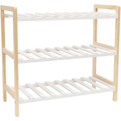 Ninguno Estantería Zapatero de Madera The Secret Home - Organizador para Entrada - Mueble Estrecho y Bonito - Resistente y Ligero Ninguno Estantería Zapatero de Madera The Secret Home - Organizador para Entrada - Mueble Estrecho y Bonito - Resistente y Ligero