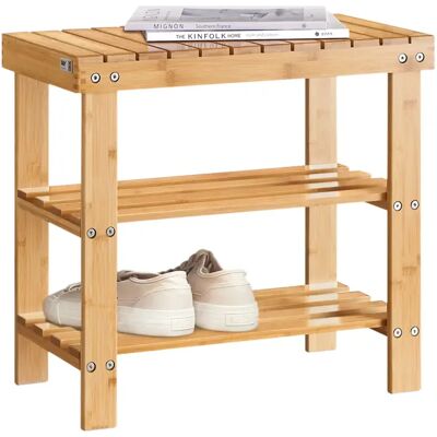 SoBuy FSR02-K Zapatero Banco Banco Zapatero hecho de bambú de alta calidad con 2 años de garantía B50cm SoBuy FSR02-K Zapatero Banco Banco Zapatero hecho de bambú de alta calidad con 2 años de garantía B50cm