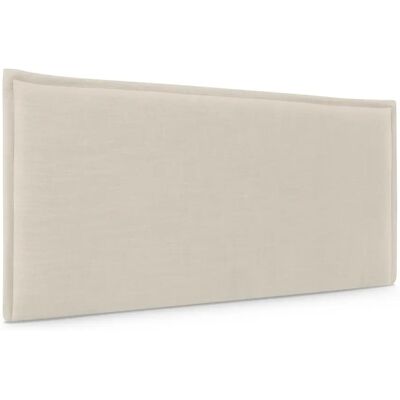 DHOME Cabecero de Lino Natural Liso con Ribete Cabezal Tapizado Cama Dormitorio Moderno Top Trending (Beige Lino) DHOME Cabecero de Lino Natural Liso con Ribete Cabezal Tapizado Cama Dormitorio Moderno Top Trending (Beige Lino)