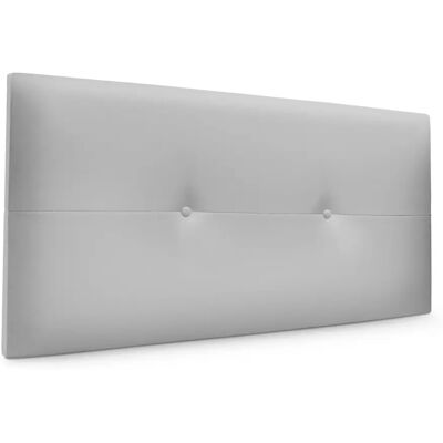 DHOME Cabecero de Polipiel o Tela AQUALINE Pro cabeceros Cabezal tapizado Cama Lujo (Gris Claro Polipiel) DHOME Cabecero de Polipiel o Tela AQUALINE Pro cabeceros Cabezal tapizado Cama Lujo (Gris Claro Polipiel)