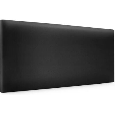 DHOME Cabecero de Polipiel o Tela AQUALINE Liso Cabeceros Cabezal Tapizado Cama Lujo (Negro Polipiel) DHOME Cabecero de Polipiel o Tela AQUALINE Liso Cabeceros Cabezal Tapizado Cama Lujo (Negro Polipiel)