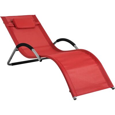 SoBuy OGS38 Tumbona Silla relajante con almohadas para jardines, patios, pliegues, balcones carga 120 kg BHT aprox. 55x67x165cm SoBuy OGS38 Tumbona Silla relajante con almohadas para jardines, patios, pliegues, balcones carga 120 kg BHT aprox. 55x67x165cm