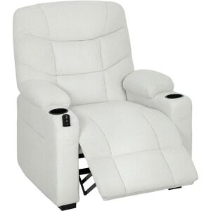HOMCOM Sillón Relax Reclinable Eléctrico, Sillón Reclinable Silencioso con Función Memoria, Reposapiés, Mando a Distancia HOMCOM Sillón Relax Reclinable Eléctrico, Sillón Reclinable Silencioso con Función Memoria, Reposapiés, Mando a Distancia