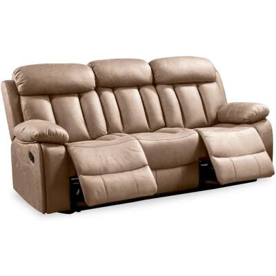 Ninguno Sofá relax manual de 3 plazas modelos Madrid. Tapizado en microfibra algodonada disponible en varios colores Ninguno Sofá relax manual de 3 plazas modelos Madrid. Tapizado en microfibra algodonada disponible en varios colores