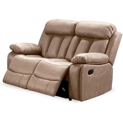 Ninguno Sofá relax manual de 2 plazas modelo Madrid. Tapizado en microfibra algodonada disponible en varios colores. Ninguno Sofá relax manual de 2 plazas modelo Madrid. Tapizado en microfibra algodonada disponible en varios colores.