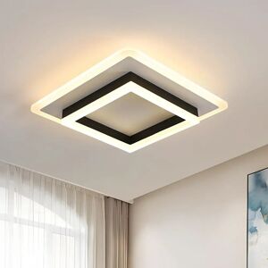 Ninguno Lámpara de techo acrílica cuadrada - Iluminación de techo Ninguno Lámpara de techo acrílica cuadrada - Iluminación de techo