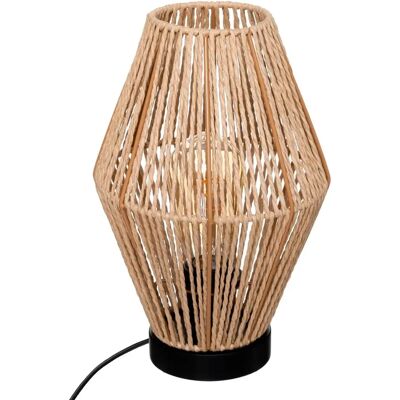 Ninguno Atmosphera Lámpara de Sobremesa Aissa Nature H.32cm - Decoración Natural Ninguno Atmosphera Lámpara de Sobremesa Aissa Nature H.32cm - Decoración Natural