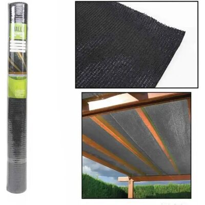 Ninguno Malla de ocultación 110gr/m² Sombra y privacidad en tu jardín Premium Ideal para Vallas y barandillas 1.5 x 5 Metros (Negro) Ninguno Malla de ocultación 110gr/m² Sombra y privacidad en tu jardín Premium Ideal para Vallas y barandillas 1.5 x 5 Metros (Negro)