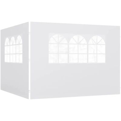 Outsunny - 01-0264 - Blanco - 295x200 cm - Paredes de carpa Outsunny - 01-0264 - Blanco - 295x200 cm - Paredes de carpa