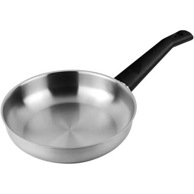 Ninguno Magefesa Essencial Inox - Sarten Plateada 18 cm de Acero Inoxidable, Sin Recubrimiento ni Antiadherente, Ecológica, Todo Tipo de Cocinas, Inducción Ninguno Magefesa Essencial Inox - Sarten Plateada 18 cm de Acero Inoxidable, Sin Recubrimiento ni Antiadherente, Ecológica, Todo Tipo de Cocinas, Inducción
