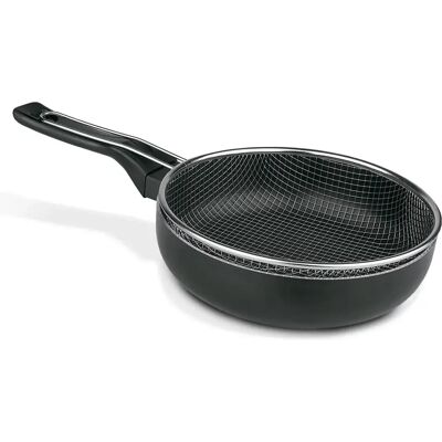Ninguno Sartén Freidora de Aluminio con Cestillo de Acero Inoxidable y Mango de Tacto Goma, Ideal para Freír Patatas y Cocinar Alimentos (26 cm, Antiadherente, Distribución Uniforme del Calor) Ninguno Sartén Freidora de Aluminio con Cestillo de Acero Inoxidable y Mango de Tacto Goma, Ideal para Freír Patatas y Cocinar Alimentos (26 cm, Antiadherente, Distribución Uniforme del Calor)