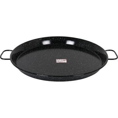 Ninguno La Estrella - Paellera Valenciana Jaspeada 55cm 16 raciones Acero Vitrificado - Antiadherente, Mango Ergonómico, Alta Durabilidad Ninguno La Estrella - Paellera Valenciana Jaspeada 55cm 16 raciones Acero Vitrificado - Antiadherente, Mango Ergonómico, Alta Durabilidad