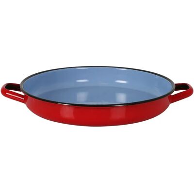 Ninguno LA ESTRELLA - FUENTE ACERO ESMALTADO 30cm Color Rojo - Fuente de Acero Esmaltado - Fuente Resistente y Duradera para Cocinar - Fuente Versátil para Preparar Diversas Recetas - Fuente de Calidad para Ninguno LA ESTRELLA - FUENTE ACERO ESMALTADO 30cm Color Rojo - Fuente de Acero Esmaltado - Fuente Resistente y Duradera para Cocinar - Fuente Versátil para Preparar Diversas Recetas - Fuente de Calidad para