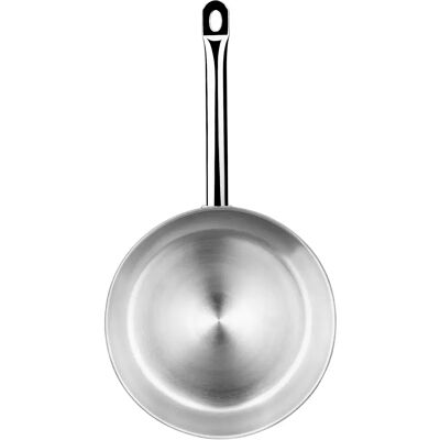 MONIX Chef - Sartén Acero Inoxidable 18/10 sin PFOA, De 20 a 30 cm, Triple Fondo Difusor Forjado, Mango Pulido Brillante, Apta Inducción, MONIX Chef - Sartén Acero Inoxidable 18/10 sin PFOA, De 20 a 30 cm, Triple Fondo Difusor Forjado, Mango Pulido Brillante, Apta Inducción,