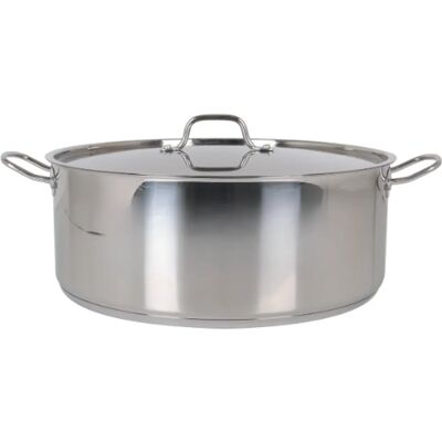 Quttin - Casserole - Acero inoxidable - 14 L - Cazuela con tapa Quttin - Casserole - Acero inoxidable - 14 L - Cazuela con tapa