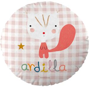 Ninguno COJIN REDONDO CON RELLENO ABCD 40 CM DIAMETRO HACIENDO EL INDIO Ninguno COJIN REDONDO CON RELLENO ABCD 40 CM DIAMETRO HACIENDO EL INDIO