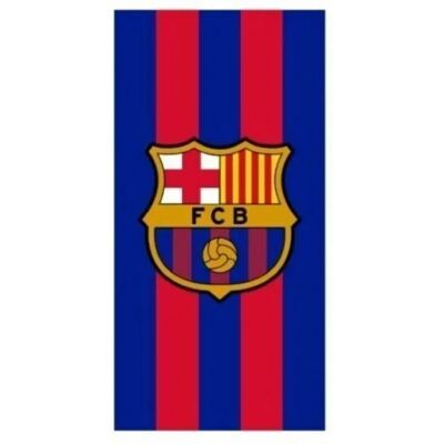 FUTBOL CLUB BARCELONA Toalla Playa Piscina Infantil FC Barcelona 100x180cm de microfibra para niños y adultos FUTBOL CLUB BARCELONA Toalla Playa Piscina Infantil FC Barcelona 100x180cm de microfibra para niños y adultos