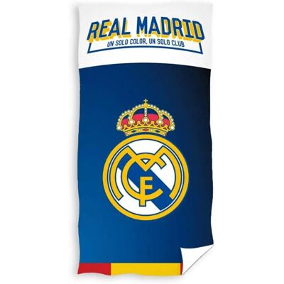 Real Madrid CF Toalla de Playa Real Madrid – poliéster 100%, Secado Rápido y Diseño Exclusivo (140x70 cm) Real Madrid CF Toalla de Playa Real Madrid – poliéster 100%, Secado Rápido y Diseño Exclusivo (140x70 cm)