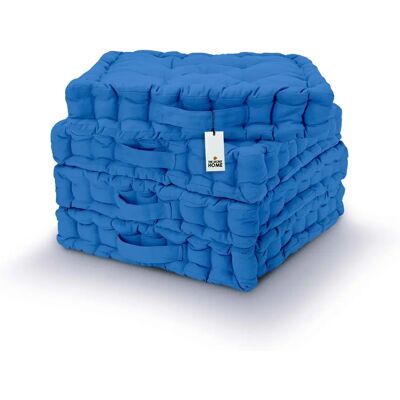 Ninguno The Secret Home Set de 4 Cojines para Suelo Acolchados - Decoración Hogar - Algodón 100% - Relleno de Poliéster - Ideal para Sillas de Cocina, Comedor, Jardín Ninguno The Secret Home Set de 4 Cojines para Suelo Acolchados - Decoración Hogar - Algodón 100% - Relleno de Poliéster - Ideal para Sillas de Cocina, Comedor, Jardín