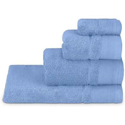 Ninguno juego de toallas azul 100%algodon 500gsm-,Color Liso,Suave, Absorbente Ninguno juego de toallas azul 100%algodon 500gsm-,Color Liso,Suave, Absorbente