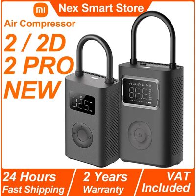 Xiaomi Mijia portátil Compresor de aire 2 / 2D / 2PRO, inflador de detección de presión de neumáticos Digital inteligente, bomba de aire eléctrica portátil Xiaomi Mijia portátil Compresor de aire 2 / 2D / 2PRO, inflador de detección de presión de neumáticos Digital inteligente, bomba de aire eléctrica portátil