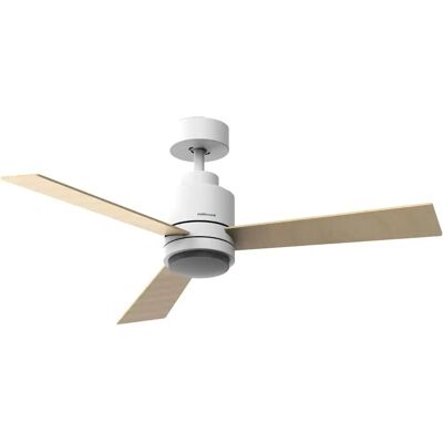Mellerware - Ventilador de Techo con Luz Brizy Bright Core 45W Ultra Silencioso 6 Velocidades 3 Aspas Reversibles 132 cm Diámetro Función Verano-Invierno Temporizador LED Mellerware - Ventilador de Techo con Luz Brizy Bright Core 45W Ultra Silencioso 6 Velocidades 3 Aspas Reversibles 132 cm Diámetro Función Verano-Invierno Temporizador LED