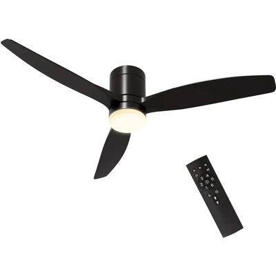 HOMCOM - B31-482V00BK - Negro - Ø132 cm - 3 aspas - Ceiling fan HOMCOM - B31-482V00BK - Negro - Ø132 cm - 3 aspas - Ceiling fan