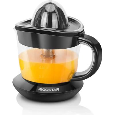 AIGOSTAR Exprimidor de Naranjas Electrico (40W,0.7ml),Doble Sentido de Giro, Doble Cono, Cubierta Antipolvo. AIGOSTAR Exprimidor de Naranjas Electrico (40W,0.7ml),Doble Sentido de Giro, Doble Cono, Cubierta Antipolvo.
