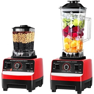 2000W Heavy Duty Commercial Blender Stationary Mixer Food Processor Ice Smoothie Maker for Kitchen High Power Juicer Blender BPA Free 2000W Heavy Duty Commercial Blender Stationary Mixer Food Processor Ice Smoothie Maker for Kitchen High Power Juicer Blender BPA Free