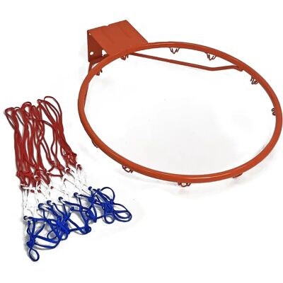 NONE Aro de Baloncesto Tamaño Oficial 45cm Raycool Aro de Basket Profesional con Red Nylon Montaje en Pared - Deportes de Interior o Exterior NONE Aro de Baloncesto Tamaño Oficial 45cm Raycool Aro de Basket Profesional con Red Nylon Montaje en Pared - Deportes de Interior o Exterior