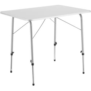 Tectake - Mesa de camping JULIAN, 80 x 60 x 68, Patas ajustables en altura 50 – 68 cm, Plegable, Fácil de limpiar, Protección de aluminio, Mesa portátil, Almacenamiento compacto, Transporte sencillo, Tectake - Mesa de camping JULIAN, 80 x 60 x 68, Patas ajustables en altura 50 – 68 cm, Plegable, Fácil de limpiar, Protección de aluminio, Mesa portátil, Almacenamiento compacto, Transporte sencillo,