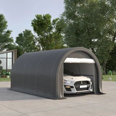 Outsunny - 5x3 m - toldo UV - acero galvanizado - Carport Outsunny - 5x3 m - toldo UV - acero galvanizado - Carport