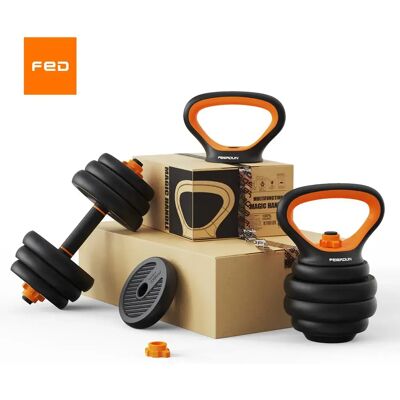 Fitness Tech Juego de Mancuernas 6 en 1 Xiaomi-FED Peso libre Fitness Tech Juego de Mancuernas 6 en 1 Xiaomi-FED Peso libre