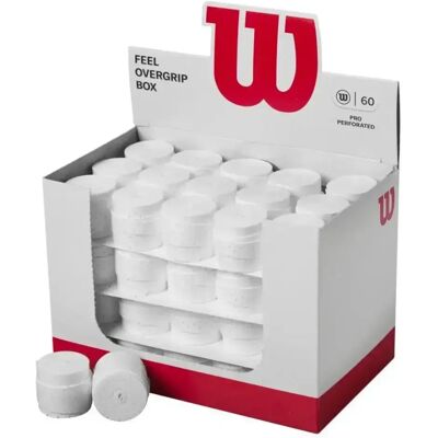 Overgrip WILSON PRO Perforado PADEL O TENIS (Packs 5,15,30 y 60 unidades) Overgrip WILSON PRO Perforado PADEL O TENIS (Packs 5,15,30 y 60 unidades)