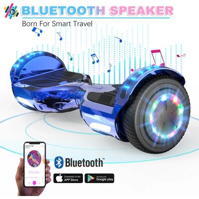 Hoverboard con Asiento EVERCROSS TECH XP9 - 6,5", Bluetooth, Luces LED, Batería 4Ah, Velocidad Máx. 15 km/h, Hoverkart para Niños y Jóvenes Hoverboard con Asiento EVERCROSS TECH XP9 - 6,5", Bluetooth, Luces LED, Batería 4Ah, Velocidad Máx. 15 km/h, Hoverkart para Niños y Jóvenes