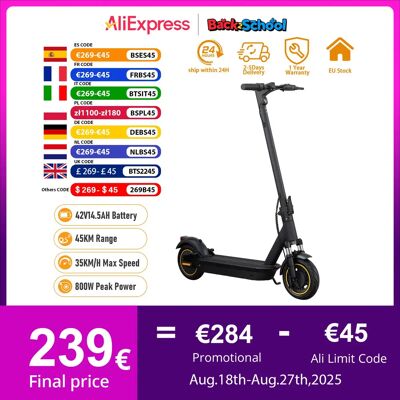 JUICEASE MAX4 Pro 800W Scooter Eléctrico aplicación inteligente 35-45KM rango adultos Scooter Eléctrico doble amortiguador Escooter plegable JUICEASE MAX4 Pro 800W Scooter Eléctrico aplicación inteligente 35-45KM rango adultos Scooter Eléctrico doble amortiguador Escooter plegable
